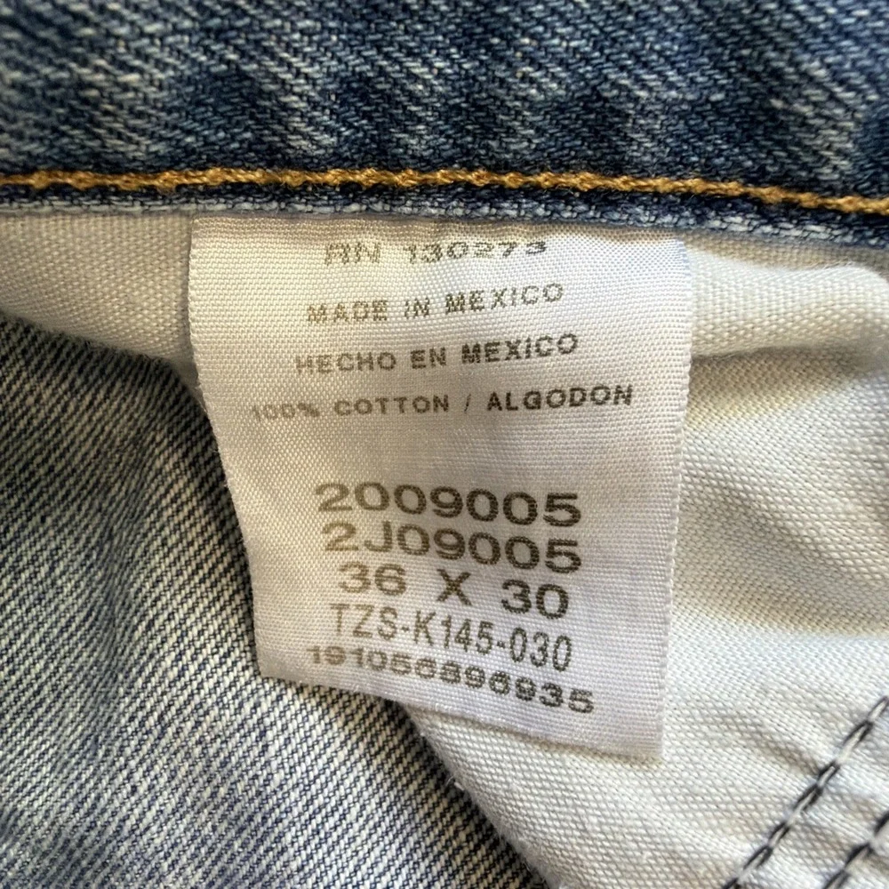 Men's Lee Jeans Regular Straight 2009005 Wicked Blue 36x30
